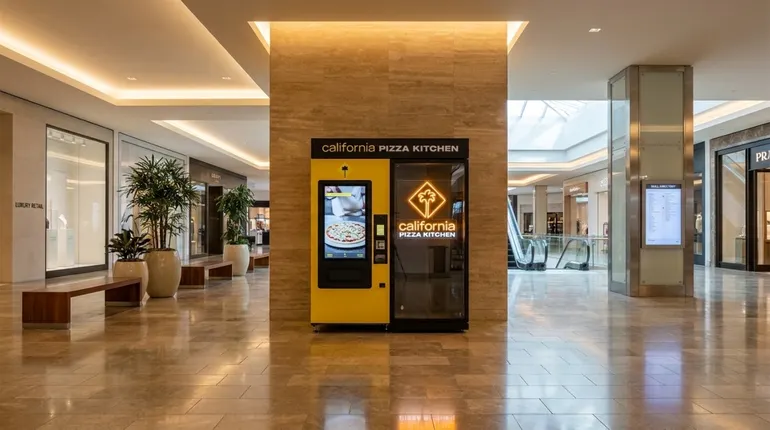 California Pizza Kitchen计划至2029年部署1000台自动化披萨制作售货亭