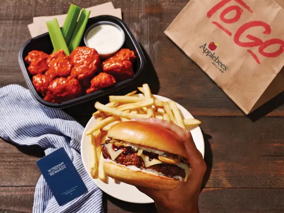 Applebee's与温德姆奖励计划合作,为会员提供免费配送服务